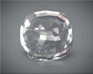 NATURAL SEMI PRECIOUS GEMSTONE WHITE ZIRCON 5.62 CTS... ( 85483 )